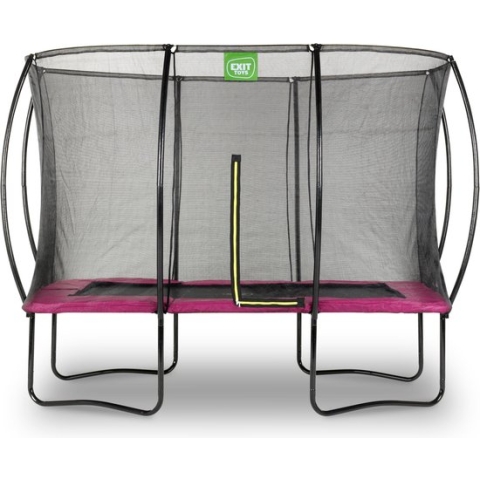 EXIT Silhouette trampoline rechthoek 214x305cm - roze
