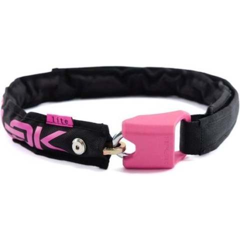Hiplok Lite Kettingslot - 75 cm - Roze