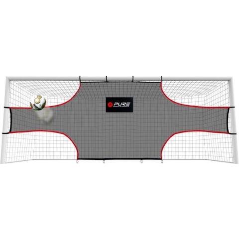 Pure2improve Trainingsscherm Voor Goal 732 X 244 Cm Grijs
