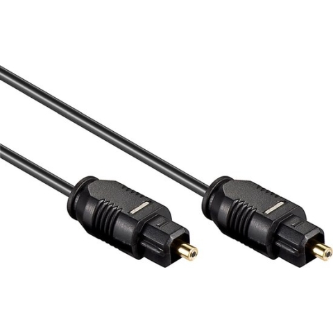 Digitale optische Toslink audio kabel - 2,2mm / zwart - 5 meter