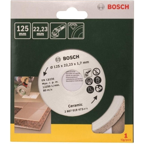 Bosch Diamanstschijf 125 mm -  Tegels
