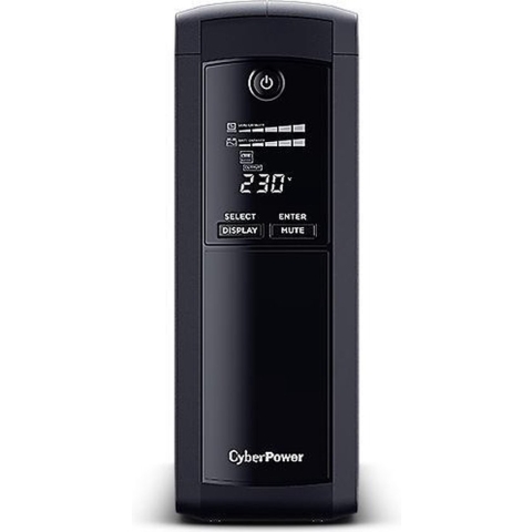 CyberPower VP1200ELCD UPS Line-interactive 1,2 kVA 720 W 4 AC-uitgang(en)