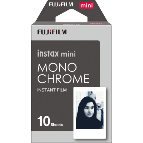 Fujifilm Instax Mini Film - Monochrome - 1 x 10 stuks