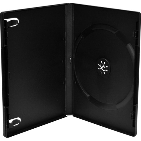 MediaRange BOX11 CD-doosje Dvd-hoes 1 schijven Zwart