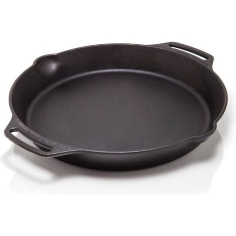 Petromax fp35h-t, skillet, 35 cm, pan met handgrepen, gietijzer, zwart