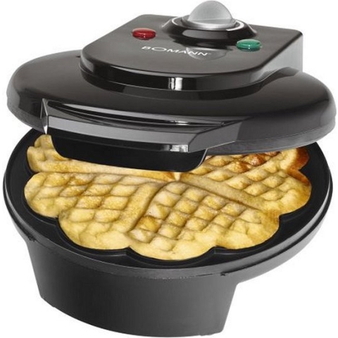 Bomann WA 5018 CB - Wafelijzer - Hartwafels - Zwart
