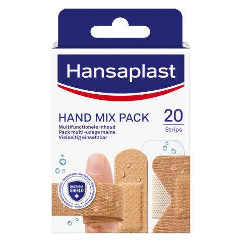 1+1 gratis: Hansaplast Mix Pack 20 stuks