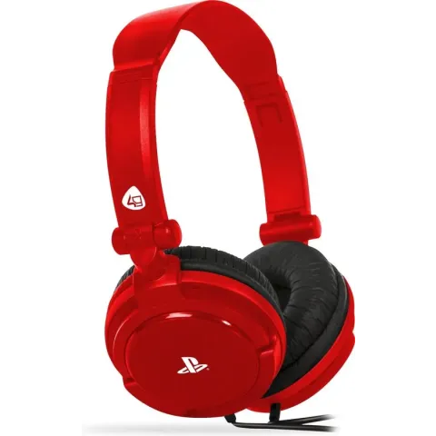 4Gamers PRO4-10 - Gaming Headset - Rood - PS4