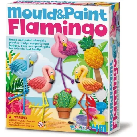 4m Zelf Flamingo Magneetjes Maken Met Gips