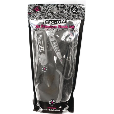 Muc-Off Premium Brush Kit 3-delig