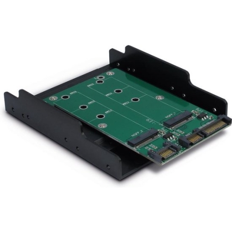 INTER-TECH - KT001A - Adapter M.2 > 1x SATA - Low Profile - Slot