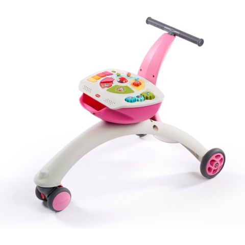 Tiny Love Walk Behind and Ride on Loopstoel - 5-in-1 - Roze