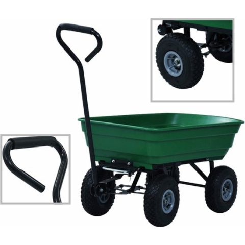 vidaXL-Tuinkiepwagen-300-kg-75L-groen