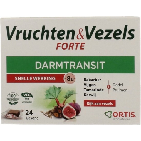 Ortis Vruchten&Vezels Forte 24 stuks