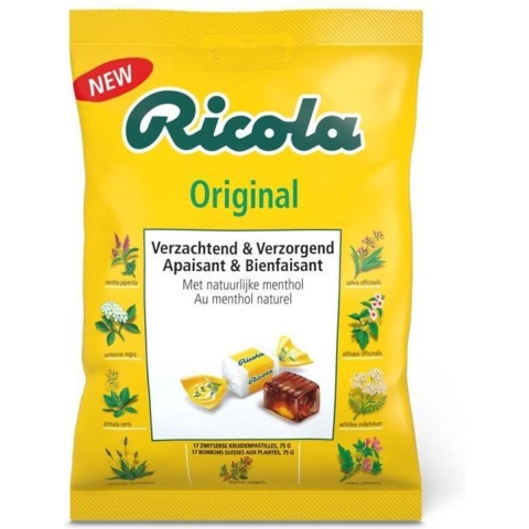 Ricola Original Verzachtend & Verzorgend 75 gram