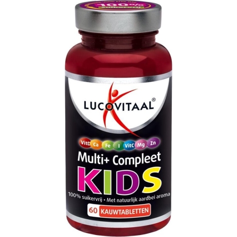 Lucovitaal - Multi+ kids - Kauwtabletten - 60 stuks
