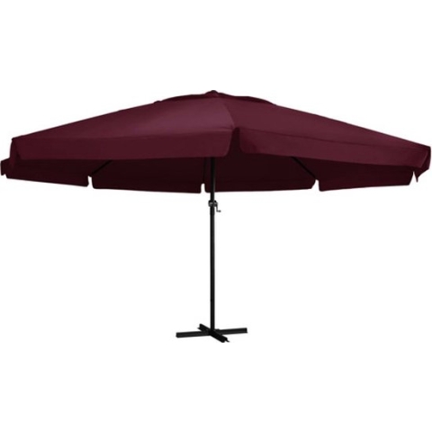 vidaXL-Parasol-met-aluminium-paal-600-cm-bordeauxrood