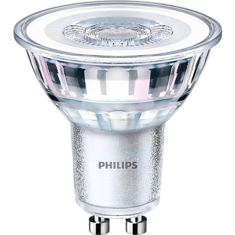 Philips - LED spot - GU10 fitting - Corepro - 3.5W vervangt 35W - 827 - 2700K extra warm wit - 36D