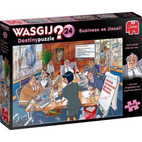 Wasgij Destiny 24 Business As Usual! puzzel - 1000 stukjes