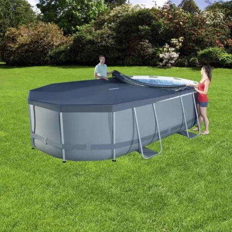 Bestway Afdekzeil ovaal 300x200 cm - 58424