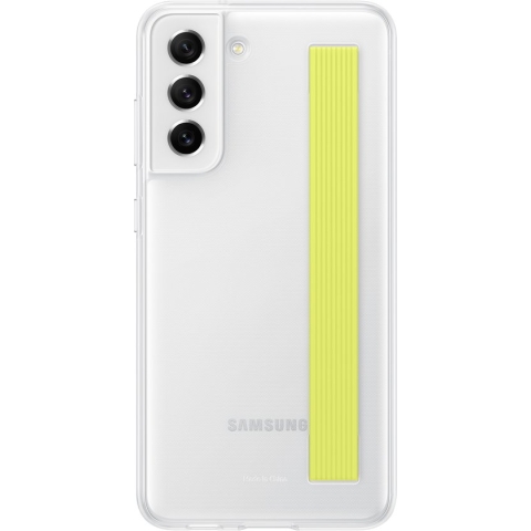 Samsung Slim Strap Hoesje - Samsung Galaxy S21 FE - Wit