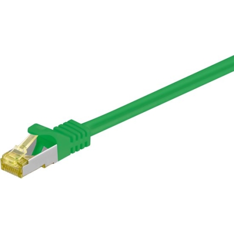 Wentronic 91676 - Cat 7 STP-kabel - RJ45 - 30 m - Groen