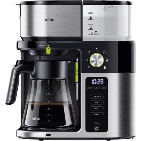 Braun KF9050BK MultiServe Koffiezetapparaat Zwart/RVS