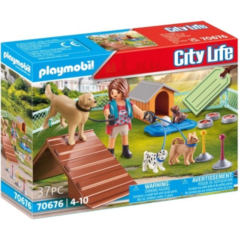 PLAYMOBIL Gift set "Hondentrainster" - 70676