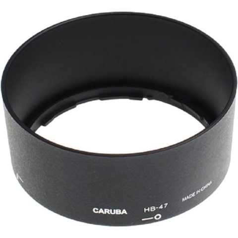 Caruba Zonnekap HB-47 Zwart voor AF-S 50mm F 1.8G / AF-S 50mm F 1.4G