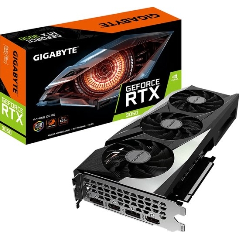 Gigabte GeForce RTX 3050 GAMING OC 8G - Videokaart