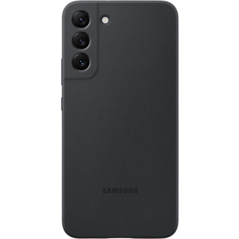 Samsung Siliconen Hoesje - Samsung Galaxy S22 - Zwart
