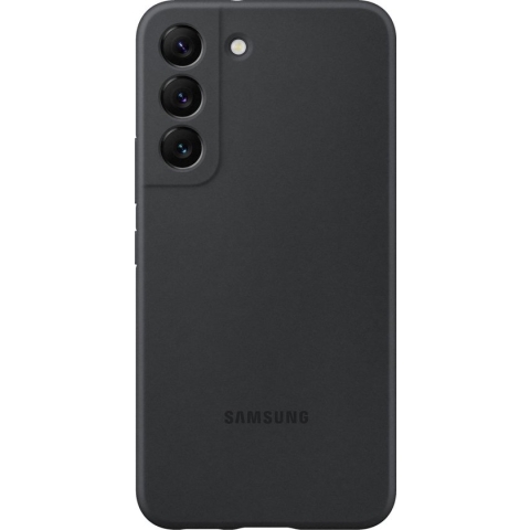 Samsung Siliconen Hoesje - Samsung Galaxy S22+ - Zwart