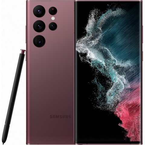 Samsung Galaxy S22 Ultra 5G - 512GB - Burgundy