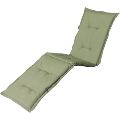 Madison - Tuinkussen - Loungekussen - 200 x 60cm - Panama Sage Groen - Ligbedkussen