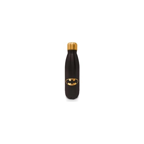 DC Comics Batman - Bat signaal Zwart en Goud Metalen Drinkfles
