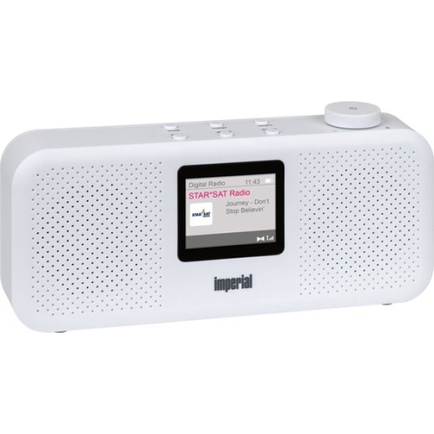 Imperial Dabman 16 wit DAB+ stereo radio, FM, alarm, sleeptimer