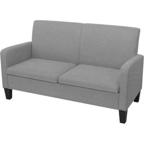 vidaXL-Tweezitsbank-135x65x76-cm-lichtgrijs
