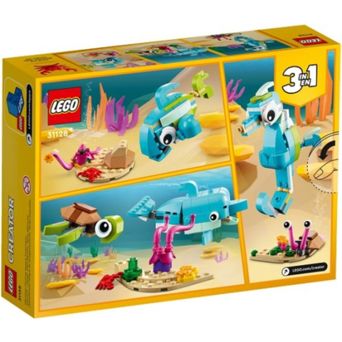 LEGO Creator Dolfijn en Schildpad - 31128