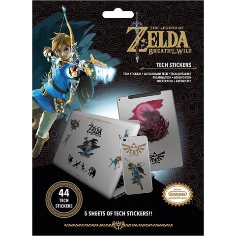The Legend of Zelda Breath of the Wild - Tech Sticker Pack