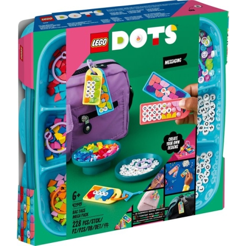 LEGO DOTS Taslabels Megapack Berichten
- 41949