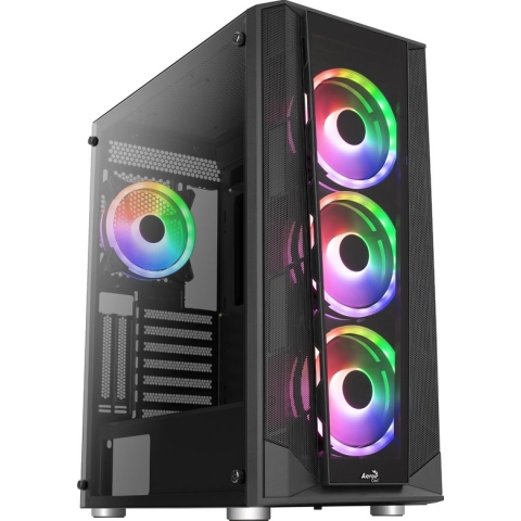 Aerocool Prism ARGB Midi Tower Zwart