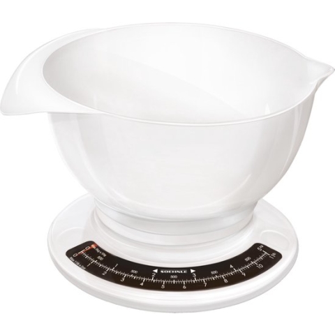Soehnle keukenweegschaal Culina Pro - analoog - tot 5 kg - wit
