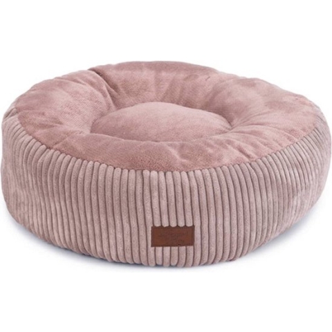 Designed by Lotte Ligmand Ribbed - Kattenmand - Roze - 50x50x17 cm