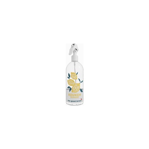 The Good Brand - Keukenreiniger Sprayfles + 1 Ecologische Cleaning Pod - Hervulbaar - 500 ml - Duurzaam
