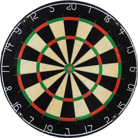 Masterdarts Dartboard Klassiek - Sisal Bord - 45Ø x 4 cm