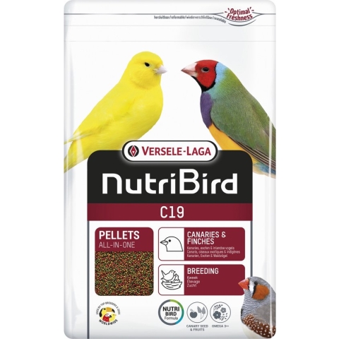 Versele-Laga Nutribird C19 Kanarie Kweekvoer - Vogelvoer - 3 kg