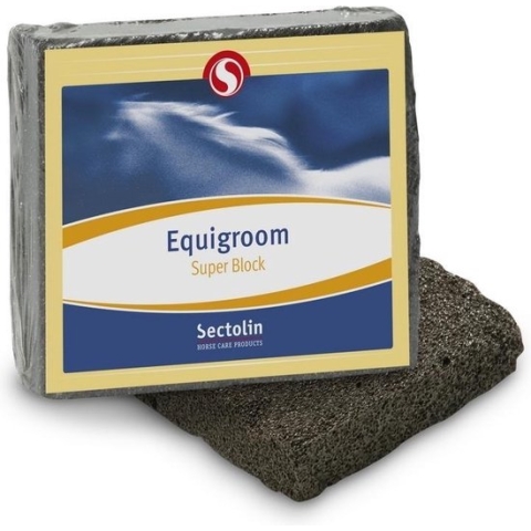 Sectolin Borstelblok - Paardenborstel - 12 cm x 9 cm x 2.4 cm