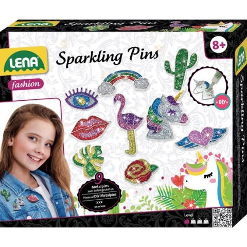 Metal Sparkling Pin