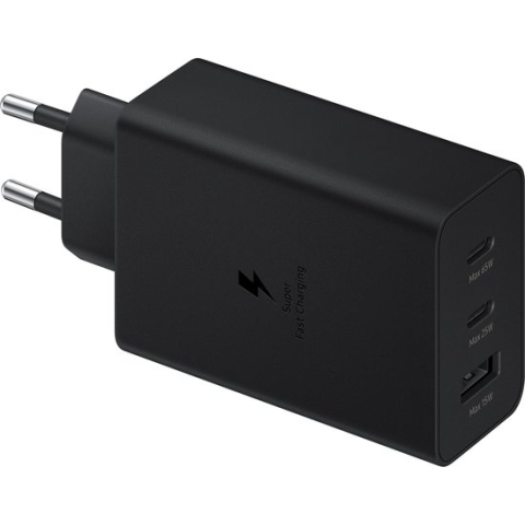 Samsung Travel Adapter 65W Trio - Zwart w/o Kabel