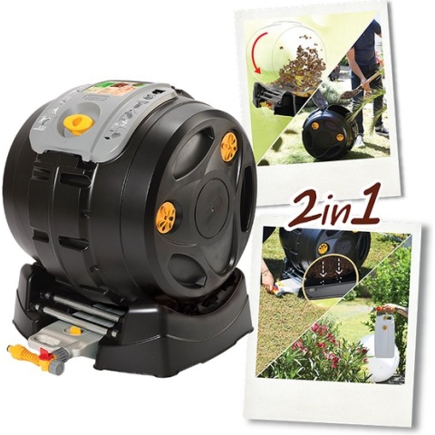 Hozelock Easymix 2in1 Tuimelcomposter
